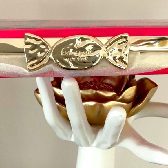 KATE SPADE NWT CANDY SHOP CANDY WRAPPER CLUTCH BAG PURSE LEATHER - Picture 9 of 13